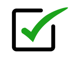 property management checklist check mark